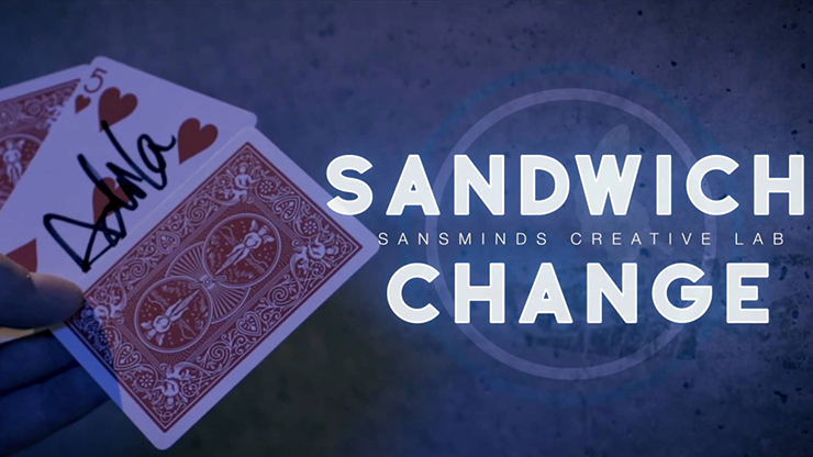 Sandwich Change (Gimmicks and DVD) by SansMinds Creative Labs DVD