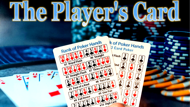 The Players Card by Paul Carnazzo Trick