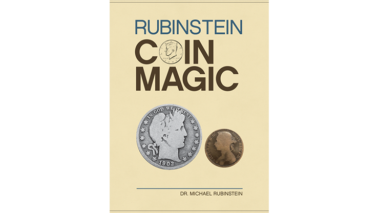 Rubinstein Coin Magic (Hardbound) by Dr. Michael Rubinstein Book