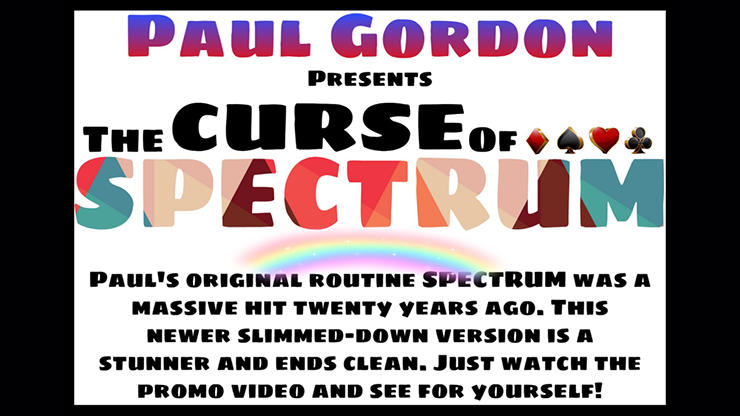 The Curse of Spectrum by Paul Gordon Trick