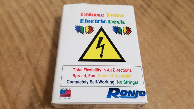 ELECTRIC DECK DELUXE TETRA 4 COLOR FANNING by Ronjo Trick