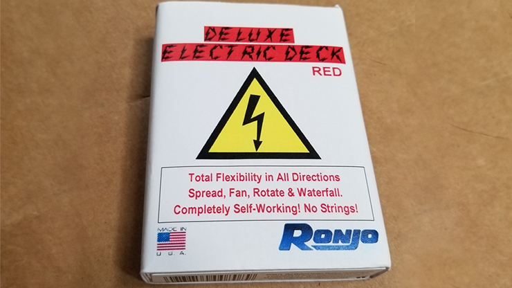 ELECTRIC DECK DELUXE (Red) by Ronjo Trick