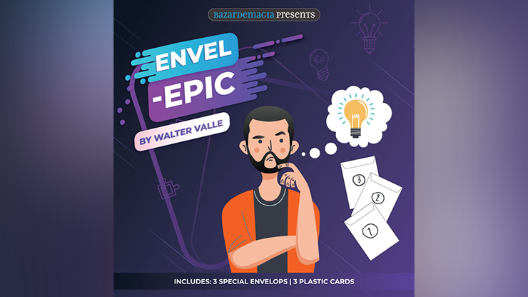 Envel Epic (Gimmicks and Online Instructions) by Bazar de Magia Trick
