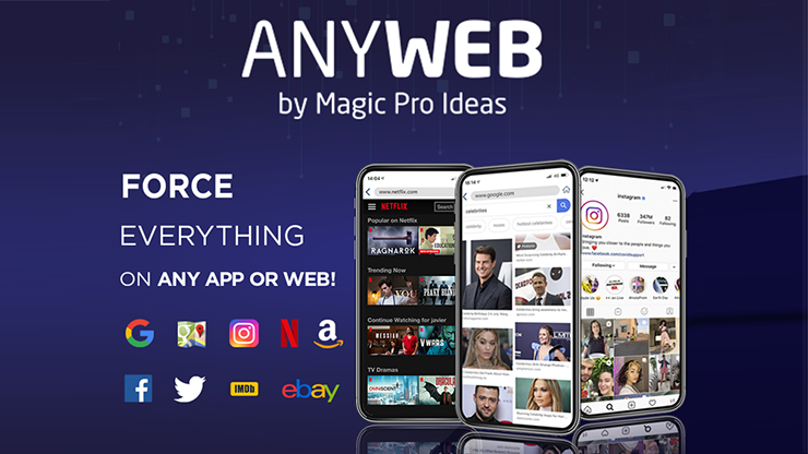 AnyWeb by Magic Pro Ideas Trick