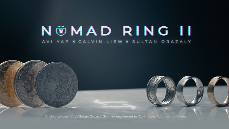 Skymember Presents: NOMAD RING Mark II (Bitcoin Silver) by Avi Yap Calvin Liew and Sultan Orazaly Trick