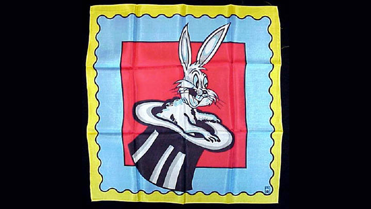 Rice Picture Silk 18" (Rabbit in Hat) by Silk King Studios Trick