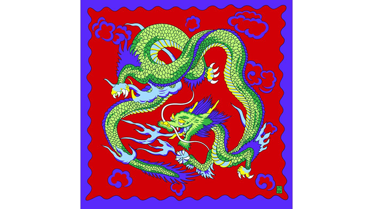 Rice Picture Silk 18" (Imperial Dragon) by Silk King Studios Trick