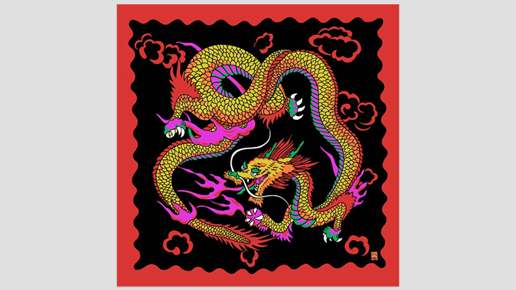 Rice Picture Silk 36" (Imperial Dragon) by Silk King Studios Trick