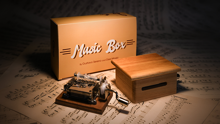 MUSIC BOX Premium (Gimmicks and Online Instruction) by Gee Magic Trick