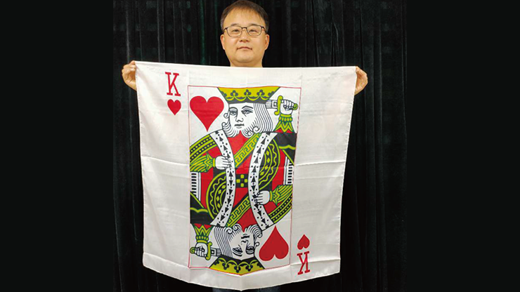 King Card Silk 36" by JL Magic Trick