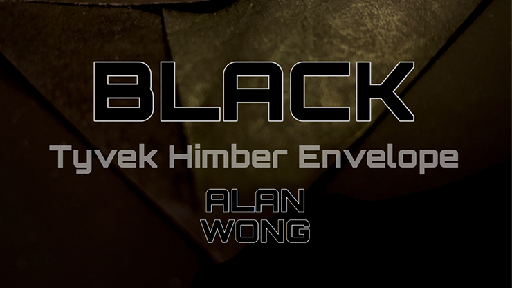 Tyvek Himber Envelopes BLACK (10 pk.) by Alan Wong Trick