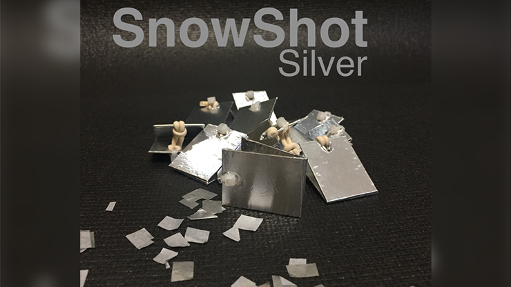 SnowShot SILVER (10 ct.) by Victor Voitko (Gimmick and Online Instructions) Trick