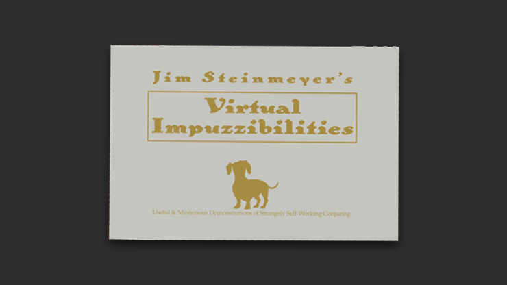 Virtual Impuzzibilities by Jim Steinmeyer Book