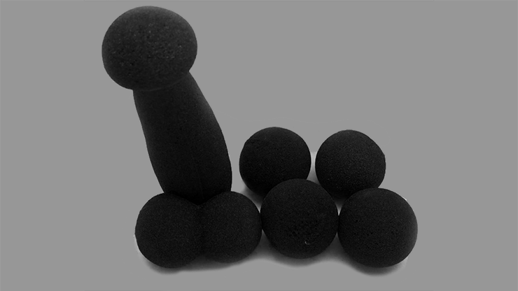 Ding Dong (Black) with 4 Balls by Magic By Gosh