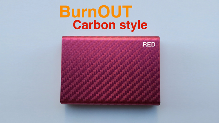 BURNOUT 2.0 CARBON RED by Victor Voitko (Gimmick and Online Instructions) Trick