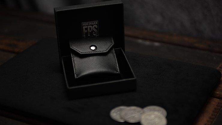 FPS Coin Wallet Black (Gimmicks and Online Instructions) by Magic Firm Trick