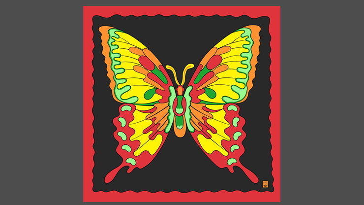 Rice Symphony Silk 36" (Butterfly) by Silk King Studios Trick