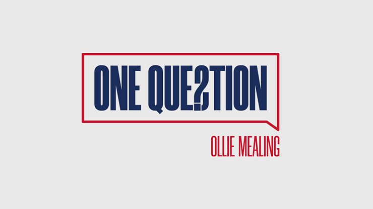 One Question (Gimmicks and Online Instructions) by Ollie Mealing Trick