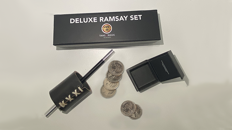 Deluxe Ramsay Set Quarter (Gimmicks and Online Instructions) by Tango Trick