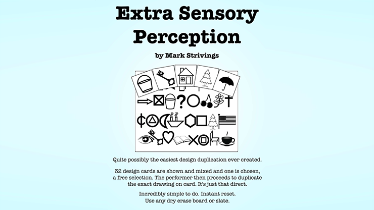 Extra Sensory Perception by Mark Strivings Trick