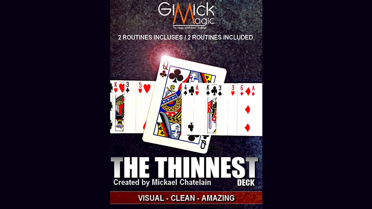 THE THINNEST DECK by Mickael Chatelain Trick