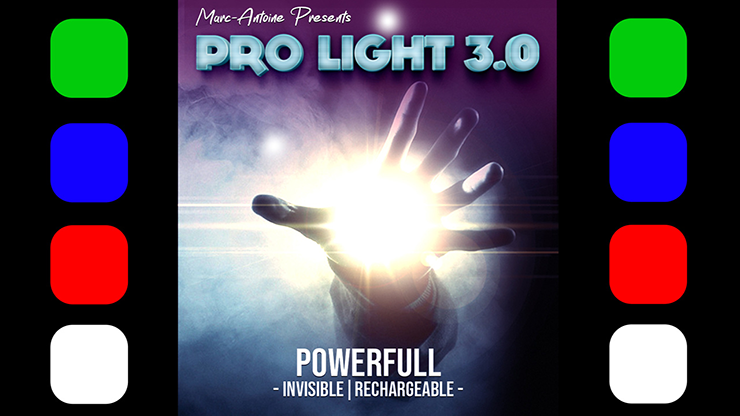 Pro Light 3.0 Green Pair (Gimmicks and Online Instructions) by Marc Antoine Trick