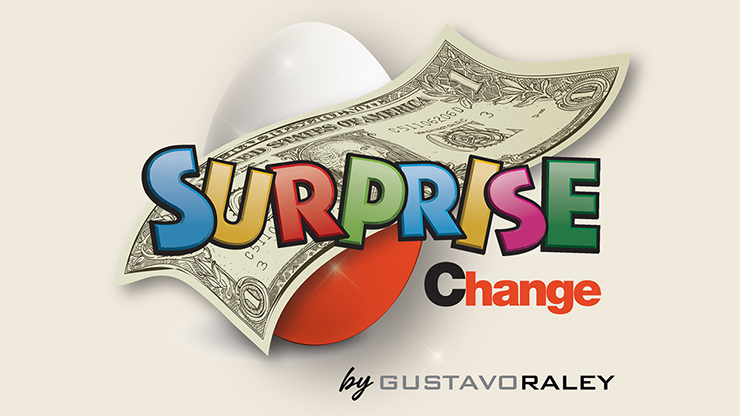 Surprise Change (Gimmicks and Online Instructions) by Gustavo Raley Trick