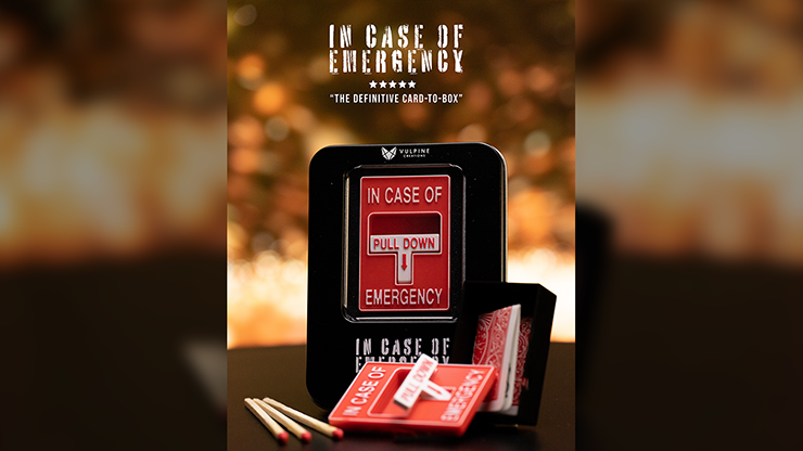 In Case of Emergency (Gimmicks and Online Instructions) by Adam Wilber and Vulpine Trick