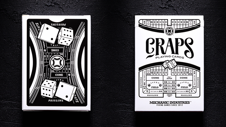 Craps Playing Cards (Online Instructions) by Mechanic Industries Trick