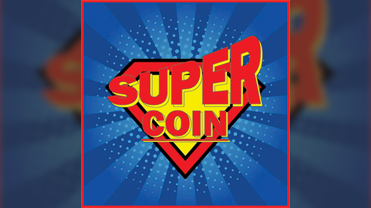 SUPER COIN (Gimmicks and Online Instructions) by Mago Flash Trick