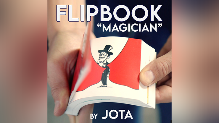 FLIP BOOK MAGICIAN (Gimmick and Online Instructions) by JOTA Trick