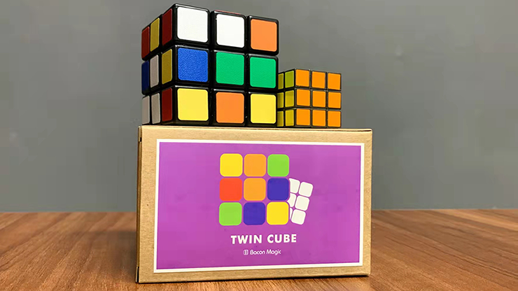 TWIN CUBE by Bacon Magic Trick