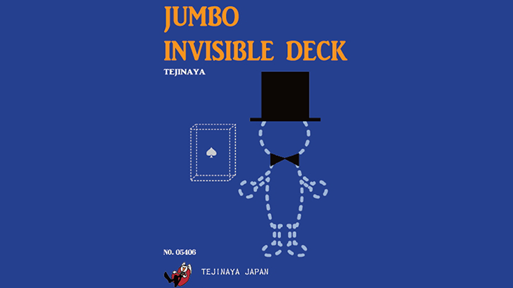 Jumbo Invisible Deck by Tejinaya Trick