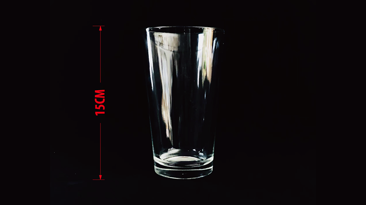 SELF EXPLODING DRINKING GLASS STD (15cm) by Wance Trick