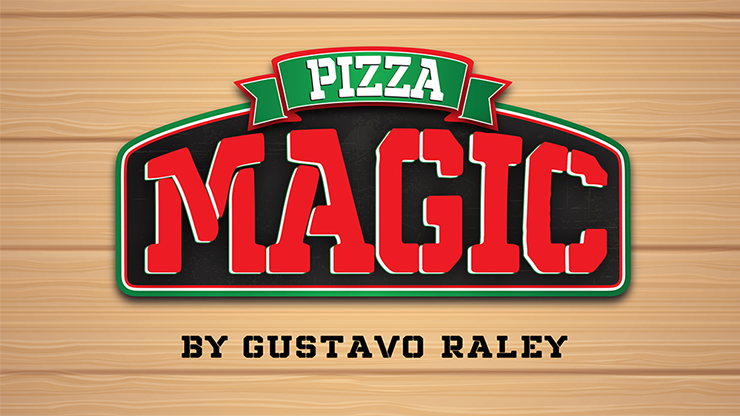 PIZZA MAGIC (Gimmicks and Online Instructions) by Gustavo Raley Trick