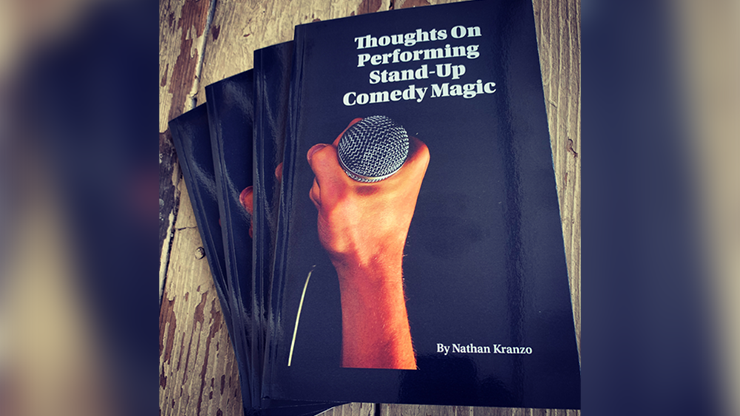 Thoughts On Performing Stand Up Comedy Magic by Nathan Kranzo Book