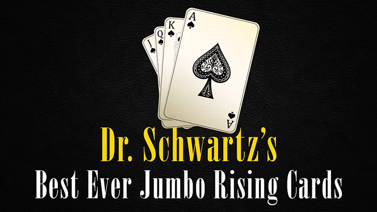 BEST EVER JUMBO RISING CARDS by Martin Schwartz Trick