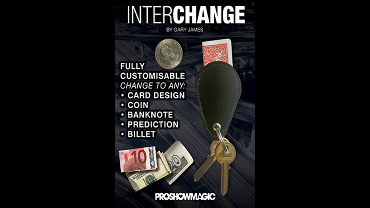 Interchange (Gimmicks and Online Instructions) by Gary James Trick