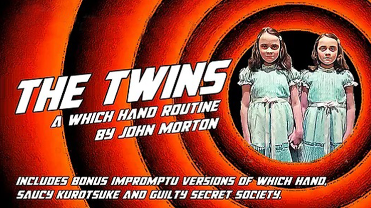 Twins (Gimmicks and Online Instructions) by John Morton Trick