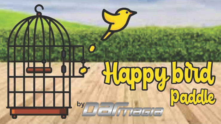 HAPPY BIRD PADDLE by Dar Magia Trick