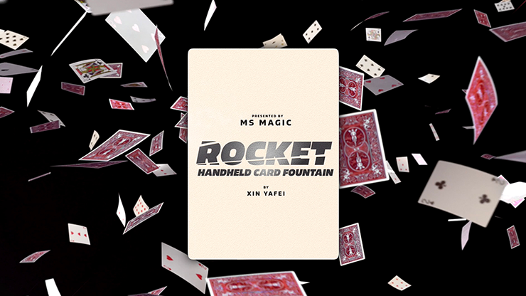 THE ROCKET Card Fountain RIGHT HANDED (Wireless Remote Version) by Bond Lee Trick