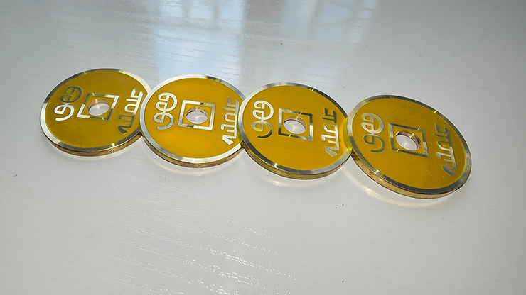 CHINESE COIN YELLOW by N2G Trick