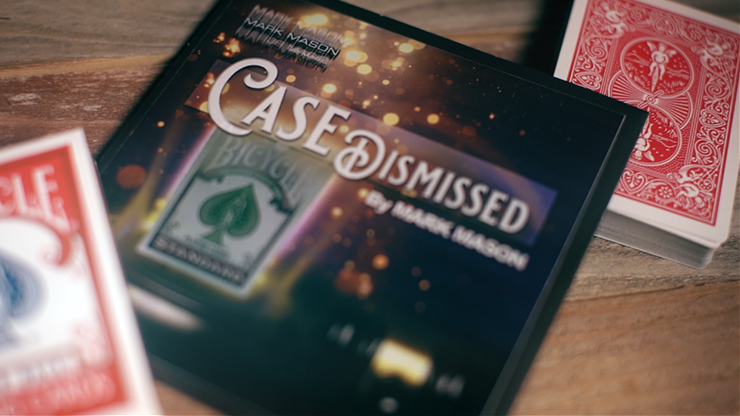Case Dismissed Red (Gimmicks and Online Instructions) by Mark Mason Trick