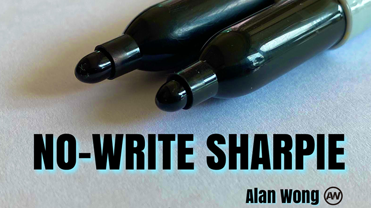 NO WRITE SHARPIE by Alan Wong Trick