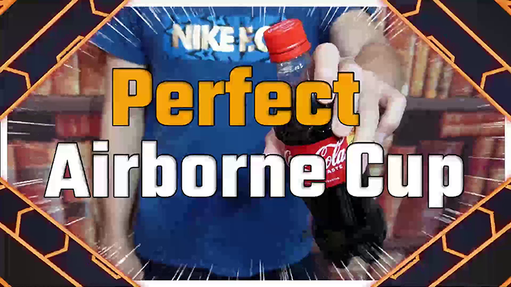 Perfect Airborne Glass & Acrylic cup (Coke) by Tejinaya Magic Trick