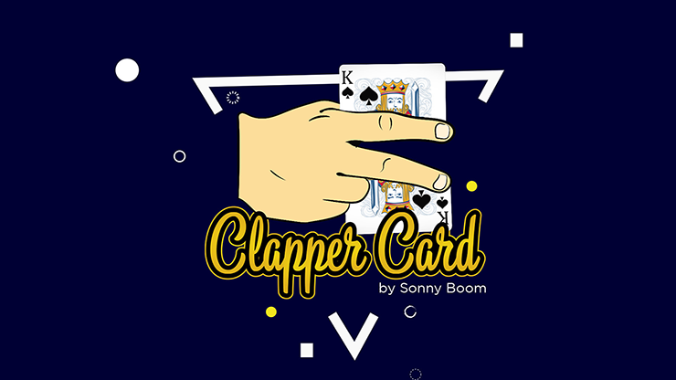 CLAPPER CARD (Gimmicks and Online Instructions) by Sonny Boom Trick