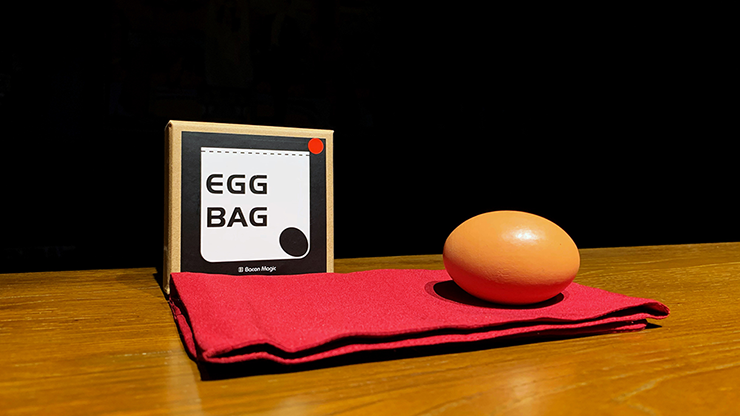 EGG BAG RED by Bacon Magic Trick