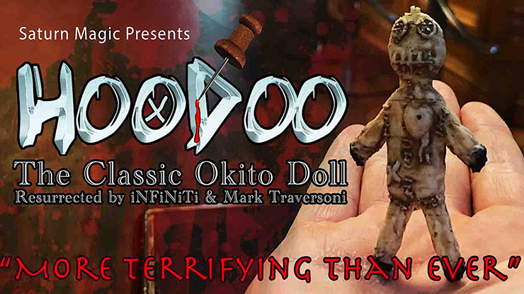 HOODOO Haunted Voodoo Doll (Gimmicks and Online Instructions) by iNFiNiTi and Mark Traversoni Trick