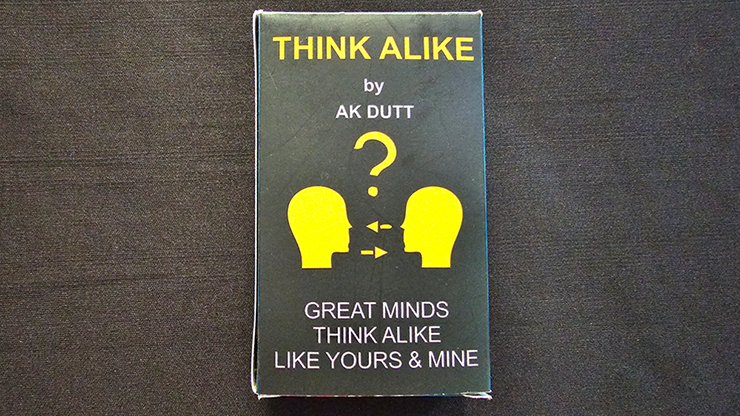 THINK ALIKE by A.K. Dutt Trick