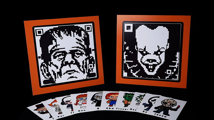 QR HALLOWEEN PREDICTION FRANKENSTEIN (Gimmicks and Online Instructions) by Gustavo Raley Trick